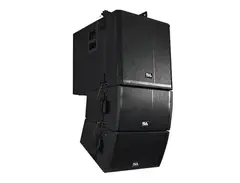 Seismic Audio SAXLP-PKG3 Line Array Package w/ Dual Powered 12" Speakers, 18" Sub, Mounting Frame main image