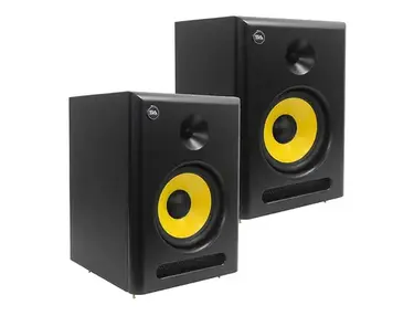 Seismic Audio Spectra-8P-PAIR Active 1x8" 95w Studio Reference Monitor Speakers (Pair)