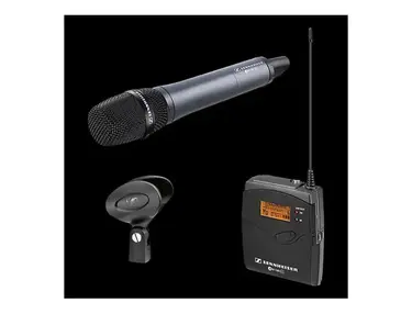 Sennheiser EW-135-P-G3-B Handheld Wireless Microphone System - Band B (626-668 MHz)