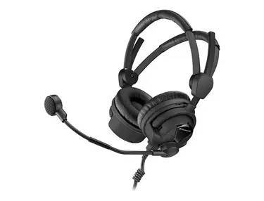 Sennheiser HMD26-II-600-8 Dynamic Dual Sided Broadcast Headset (600 Ohm/Unterminated)