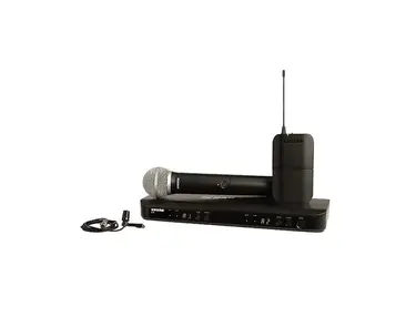 Shure BLX1288/CVL-M15 Wireless Lavalier/Handheld Combo System - M15 Band (662-686 MHz)