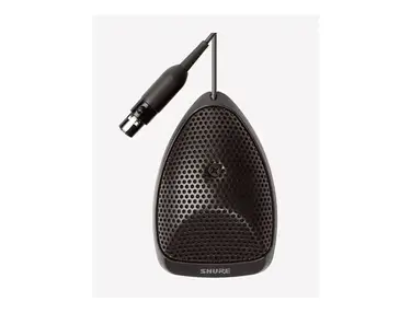 Shure MX391/O Microflex Omnidirectional Boundary Mic w/ 12' 3-Pin XLR Cable