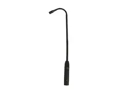 Shure MX412/S 12" Microflex Supercardioid Gooseneck Condenser Mic with Attached XLR Preamp