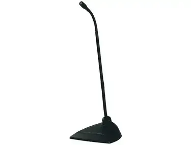 Shure MX412D/C 12" Microflex Cardioid Gooseneck Condenser Mic w/ Desktop Base, 10' Cable