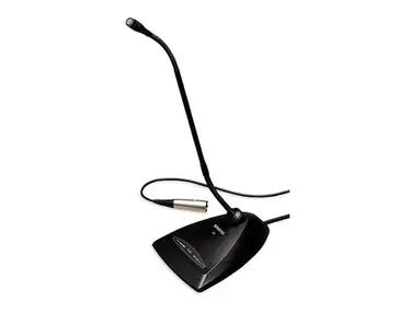 Shure MX418D/C 18" Microflex Cardioid Gooseneck Condenser Mic w/ Desktop Base, 10' Cable