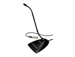 Shure MX418D/C 18" Microflex Cardioid Gooseneck Condenser Mic w/ Desktop Base, 10' Cable