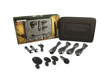 Shure PGADRUMKIT4 4-Piece Drum Microphone Kit