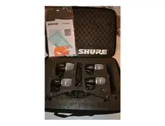 Shure PGDMK4-XLR Drum Micophone Kit w/1xPG52 & 3xPG56 main image