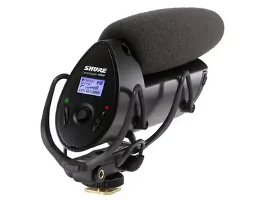 Shure VP83F Lens Hopper Flash Camera-Mount Shotgun Condenser Microphone