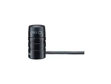 Shure WL183 Omnidirectional Condenser Lavalier Mic w/ 4' TA4F Cable