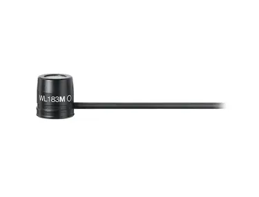 Shure WL183MB/O Omnidirectional Lavalier Microphone w/ TA4F Connector