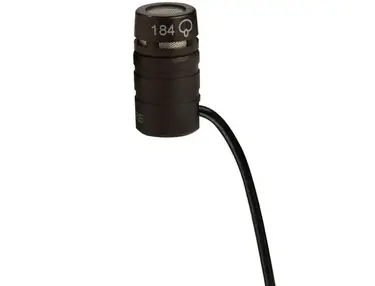 Shure WL184 Supercardioid Condenser Lavalier Mic w/ 4' TA4F Cable