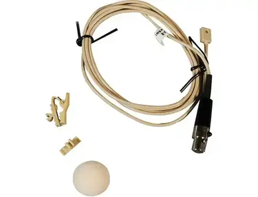 Shure WL93T Omnidirectional Subminiature Lavalier Condenser Mic w/ 4' Cable