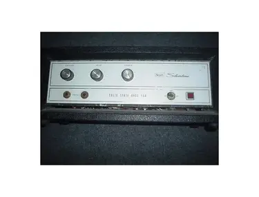 Silvertone Model 1466 Solid State Bass 150 Head