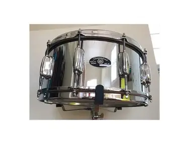 Slingerland "HSS/MusicYo Era" 6.5x14" 10-Lug Steel Snare Drum 2000s