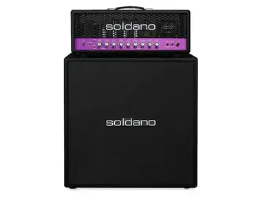 Soldano SLO-100 Custom Shop 2-Channel 100-Watt 4x12" Guitar Amp Half Stack