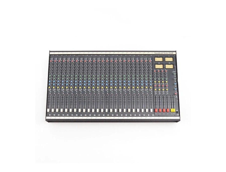 Soundcraft Series 200B 24-Channel 4-Bus Mixing Console - What To Know ...