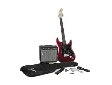 Squier "Stop Dreaming, Start Playing!" Affinity HSS Stratocaster w/ Champion 20 Amp Pack