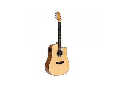 Stagg SA25-DCE Spruce Dreadnought Cutaway with Electronics