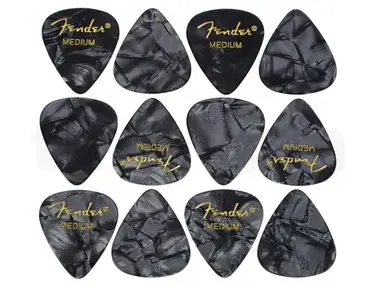Fender Black Moto Pick Medium