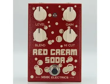 MMK Electrics Red Cream Soda Overdrive Pedal