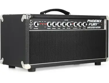 Amplified Nation Phoenix Fury 50-watt Tube Head - Black Bronco