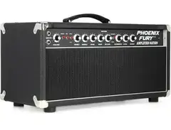 Amplified Nation Phoenix Fury 50-watt Tube Head - Black Bronco main image