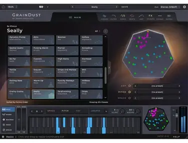 Sound Particles GrainDust Virtual Instrument Plug-in