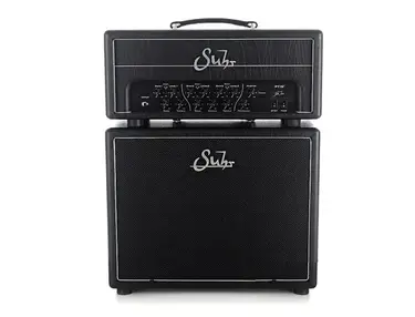 Suhr PT15 Pete Thorn Signature 3-Channel 15-Watt 1x12" Guitar Amp Half Stack