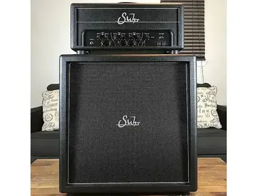 Suhr PT15 Pete Thorn Signature 3-Channel 15-Watt 2x12" Guitar Amp Half Stack