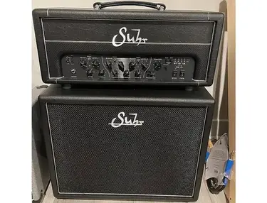 Suhr PT15IR Pete Thorn Signature 3-Channel 15-Watt 1x12" Guitar Amp Half Stack