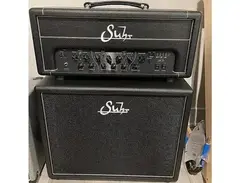 Suhr PT15IR Pete Thorn Signature 3-Channel 15-Watt 1x12" Guitar Amp Half Stack main image