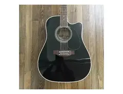 Takamine EF381SC 12-String Dreadnought Cutaway Acoustic-Electric Guitar