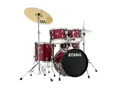 Tama IE58C Imperialstar 10 / 12 / 14 / 18 / 5x14" 5pc Drum Set with Meinl HCS Cymbals and Hardware main image