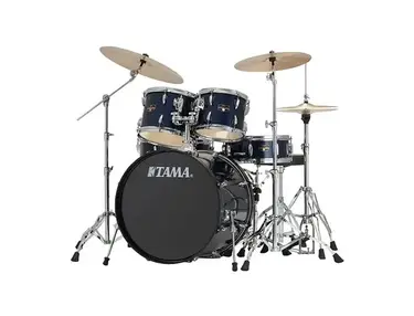 Tama IP52NCMNB Imperialstar 10/12/16/22/5x14" 5pc Drum Set with Meinl HCS Cymbals, Hardware