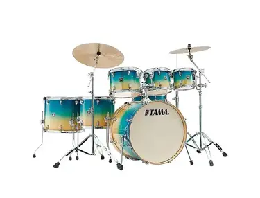 Tama Superstar Classic 8x7 / 10x8 / 12x9 / 14x12 / 16x14 / 22x18 / 14x6.5" 7pc Shell Pack with Hardware