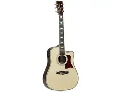 Tanglewood TW1000-H-SRC-E Heritage Solid Engelmann Spruce Top Dreadnought Cutaway with Electronics main image