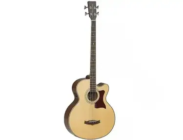 Tanglewood TW155 A/Bass Premier Solid Sitka Spruce/Mahogany Super Jumbo Acoustic Bass with Electronics