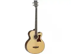 Tanglewood TW155 A/Bass Premier Solid Sitka Spruce/Mahogany Super Jumbo Acoustic Bass with Electronics main image