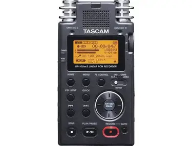 Tascam DR-100mkII - Portable 2-Channel Linear PCM Recorder
