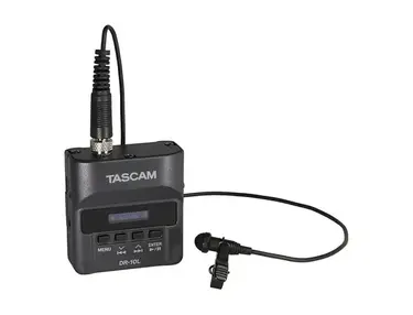 Tascam DR-10L Portable Stereo Lavalier Mic Recorder