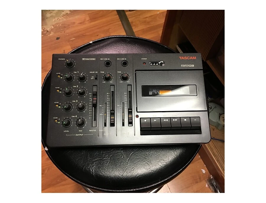 TASCAM Porta 03 Ministudio 4-Track Cassette Recorder - What To TASCAM Porta 03 Ministudio 4-Track Cassette Recorder - What To
