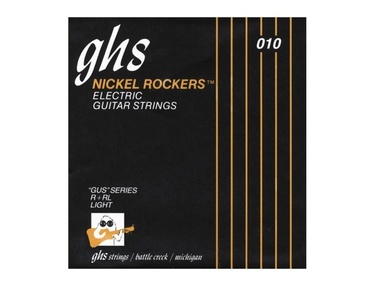 GHS R RL Nickel Rockers Roundwound Light Electric Guitar Strings