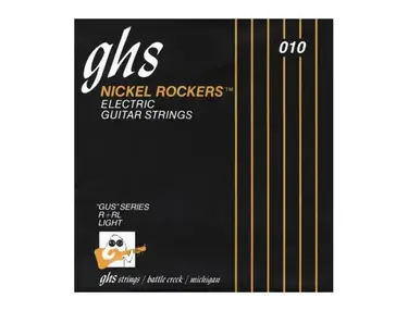 GHS R+RL Nickel Rockers Roundwound Light Electric Guitar Strings