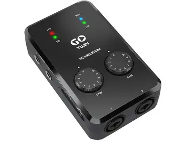 TC Helicon GO TWIN Portable USB Audio / MIDI Interface