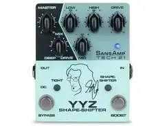 Tech 21 Geddy Lee YYZ Shape-Shifter Signature SansAmp Bass Drive main image