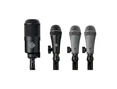 Telefunken DD4 4-Piece Dynamic Drum Microphone Package