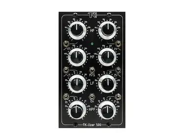 TK Audio TK-Lizer 500 Dual-Mono 500 Series Baxandall EQ Module with Mid/Side Processing