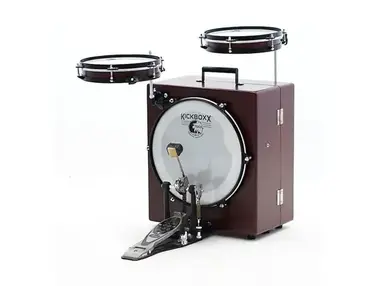 Toca Percussion TKSDS Kickboxx Suitcase Travel Drum Set