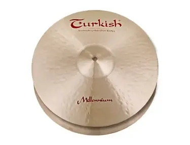 Turkish Cymbals 14" Jazz Series Millennium Hi-Hats MLN-H14 (Pair)